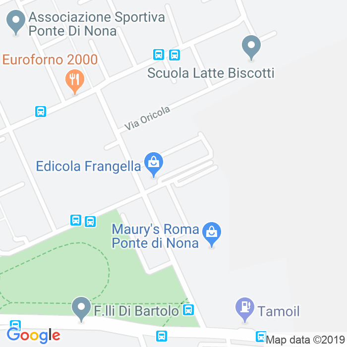 CAP di Via Don Pirro Scavizzi a Roma