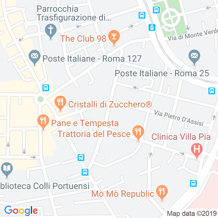 CAP di Via Duchessa Di Galliera a Roma