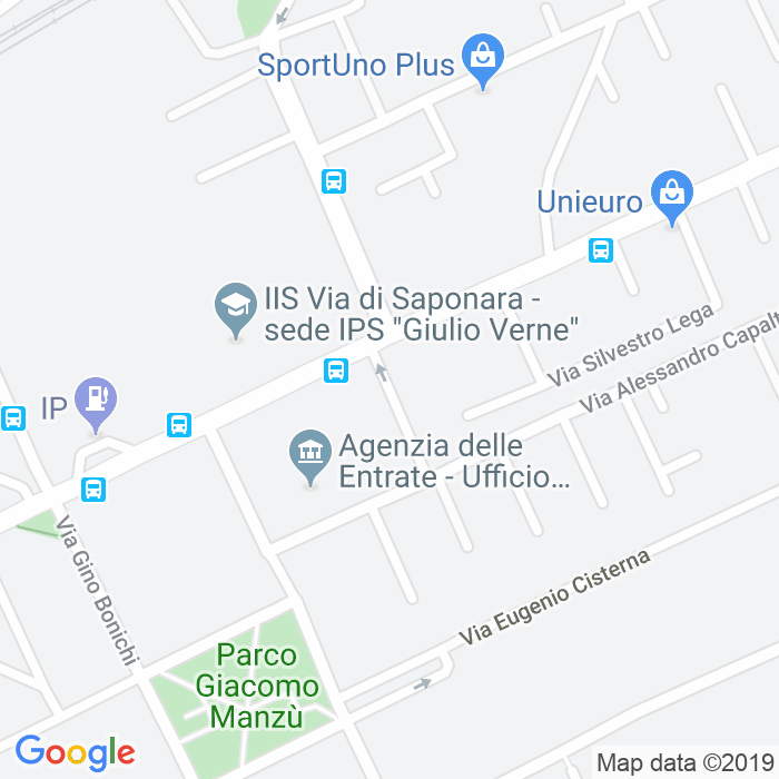 CAP di Via Edita Broglio a Roma