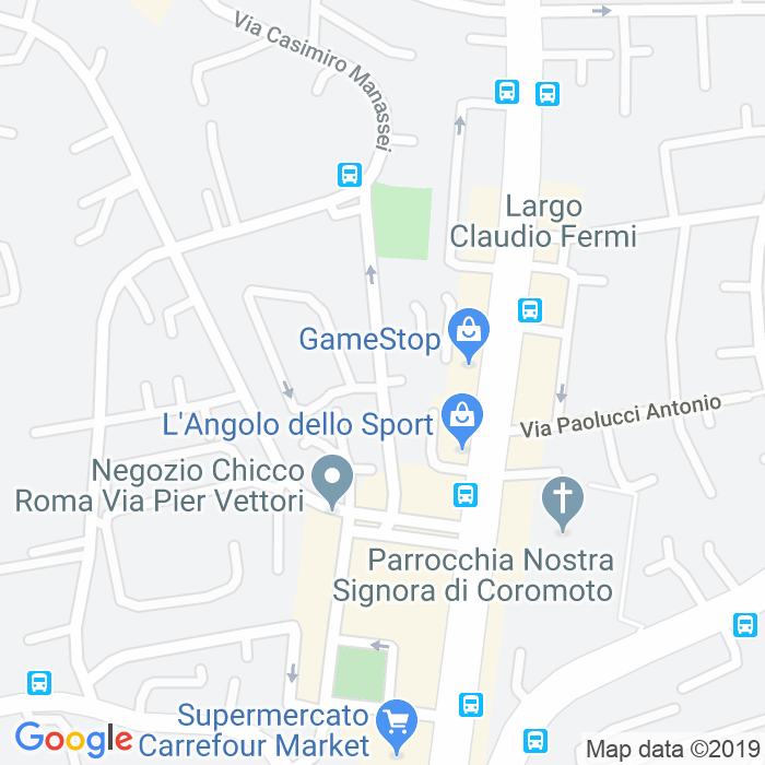 CAP di Via Edoardo Maragliano a Roma