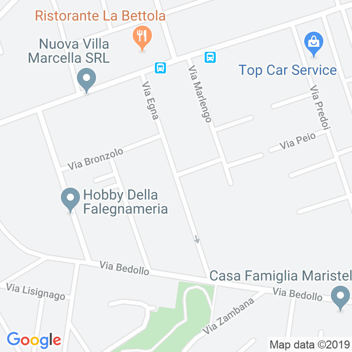CAP di Via Egna a Roma