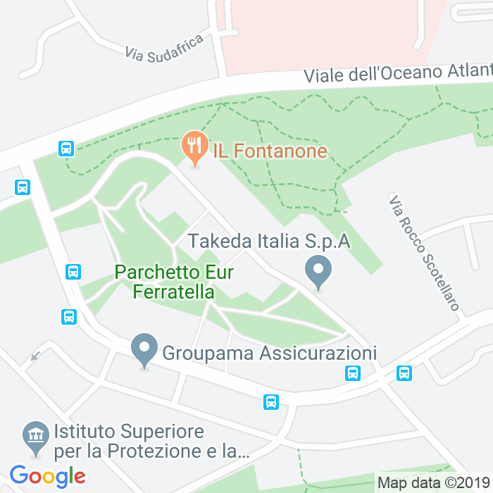CAP di Via Elio Vittorini a Roma