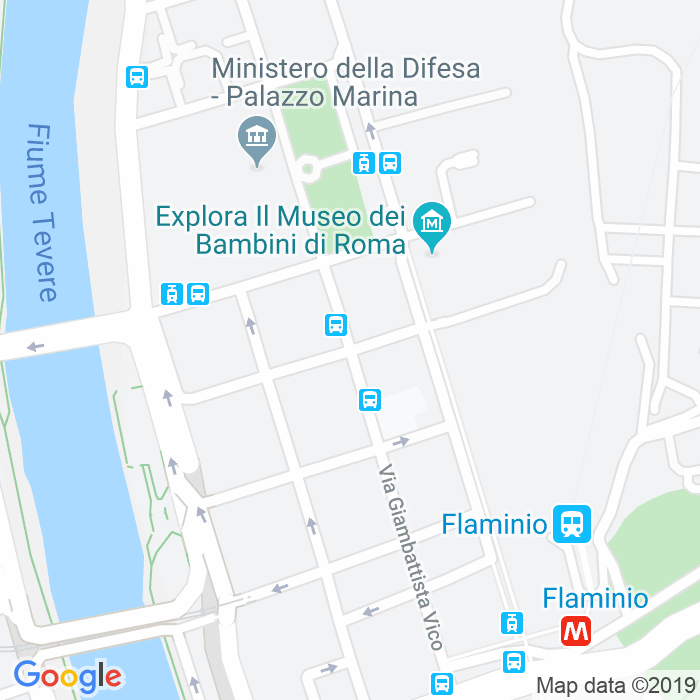 CAP di Via Emanuele Gianturco a Roma