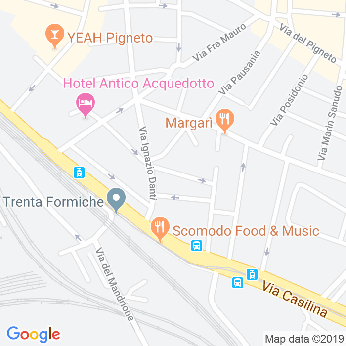 CAP di Via Emanuele Repetti a Roma