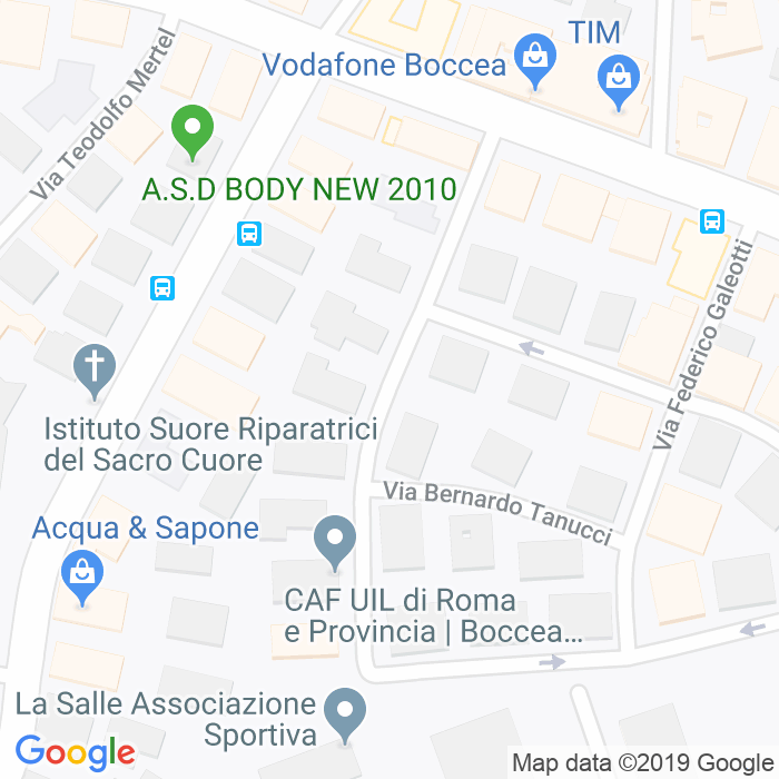 CAP di Via Emilio Albertario a Roma