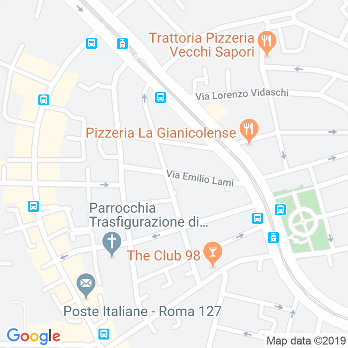 CAP di Via Emilio Lami a Roma