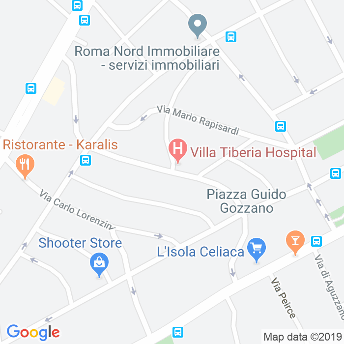 CAP di Via Emilio Praga a Roma