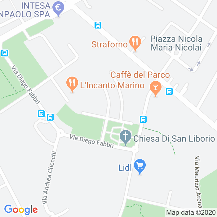 CAP di Via Enrico Glori a Roma