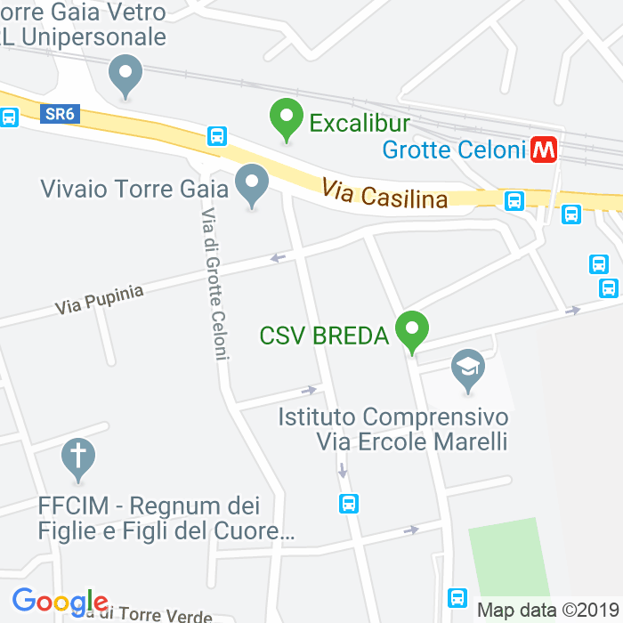 CAP di Via Ernesto Breda a Roma