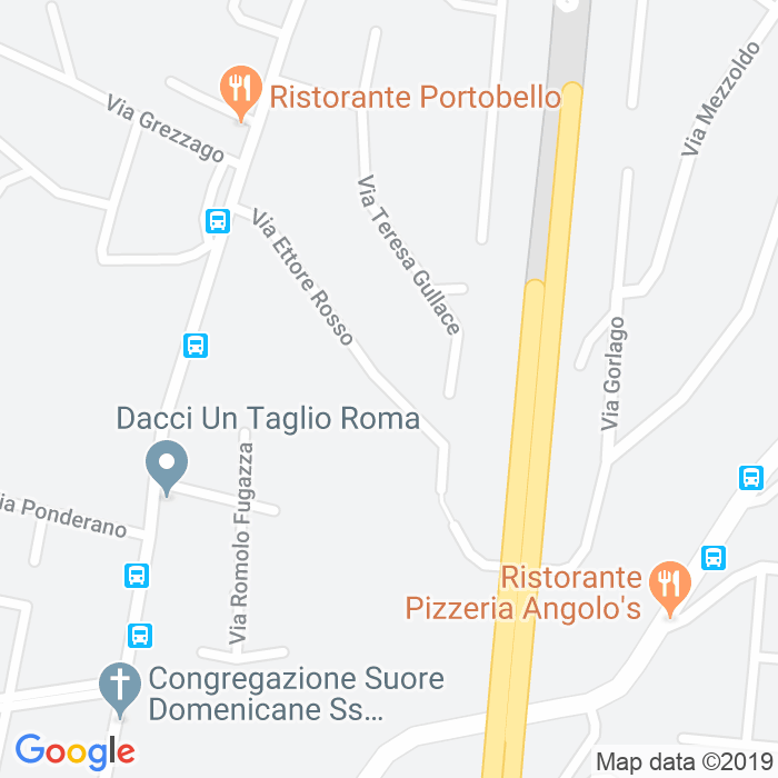 CAP di Via Ettore Rosso a Roma