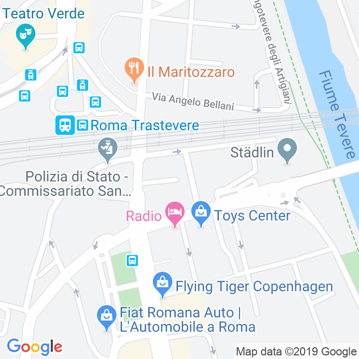 CAP di Via Eugenio Barsanti a Roma