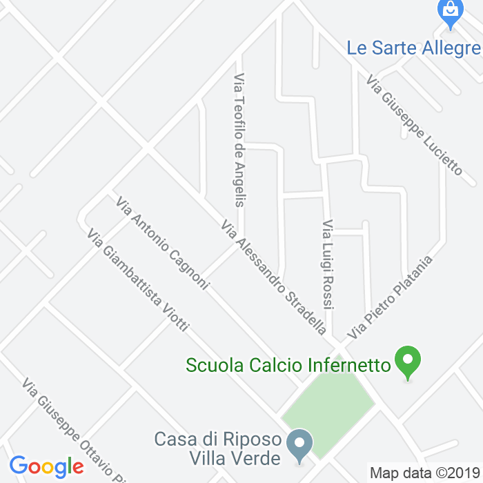 CAP di Via Ezio Carabella a Roma