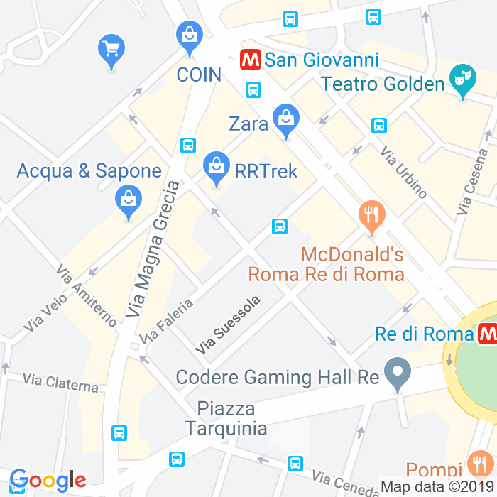 CAP di Via Faleria a Roma