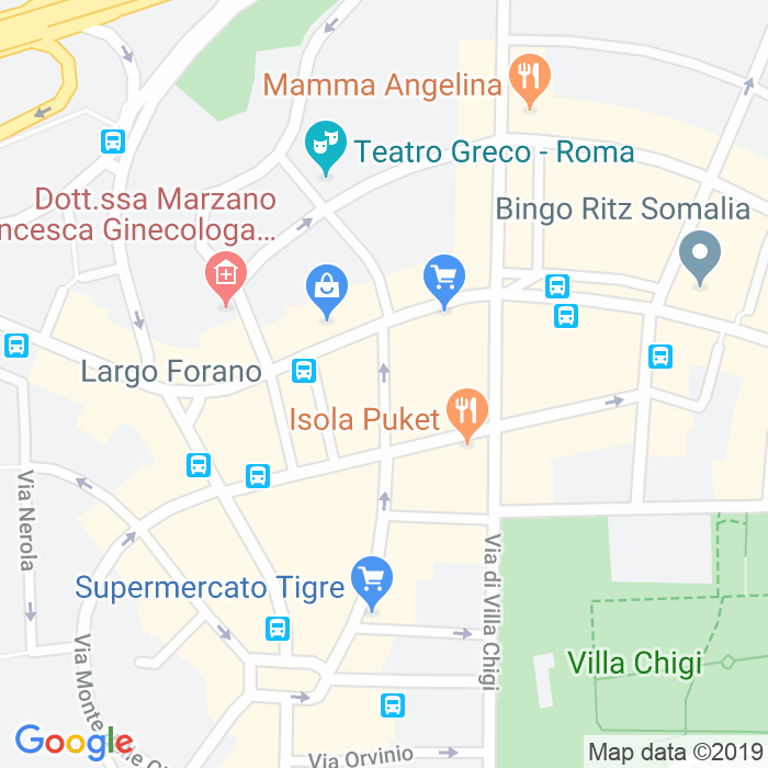 CAP di Via Fara Sabina a Roma
