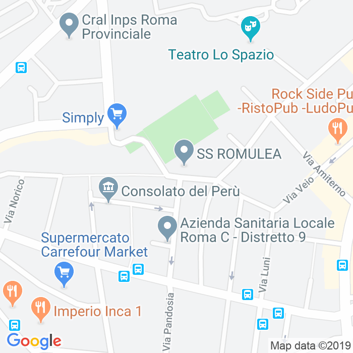 CAP di Via Farsalo a Roma