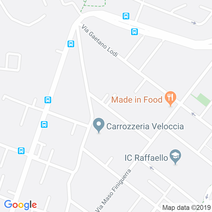 CAP di Via Federico Faruffini a Roma