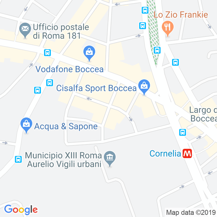 CAP di Via Federico Galeotti a Roma