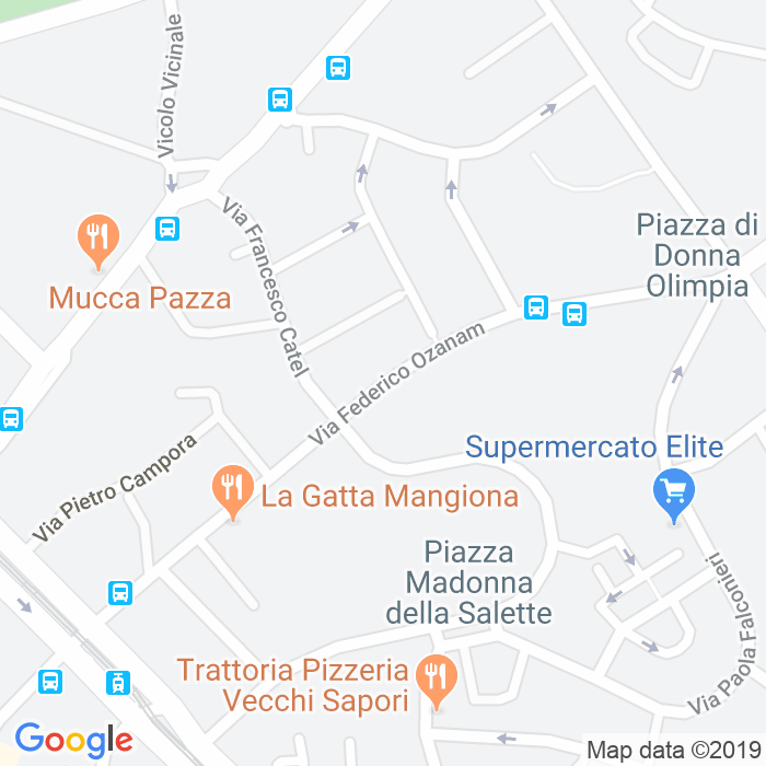 CAP di Via Federico Ozanam a Roma