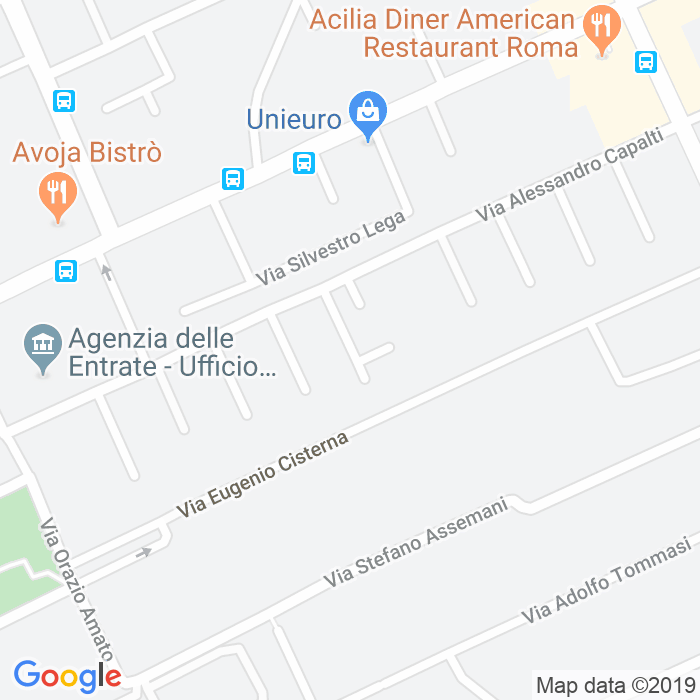 CAP di Via Felice Carena a Roma