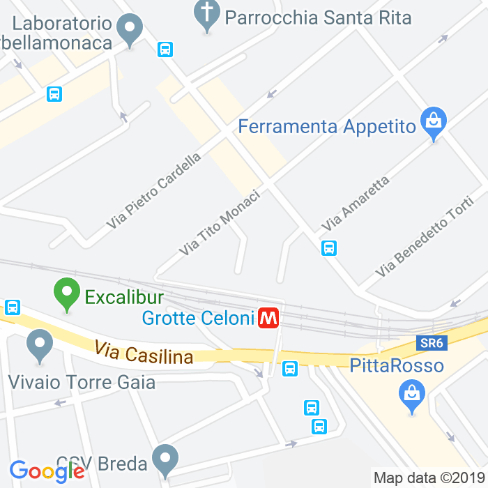 CAP di Via Ferdinando Bocconi a Roma