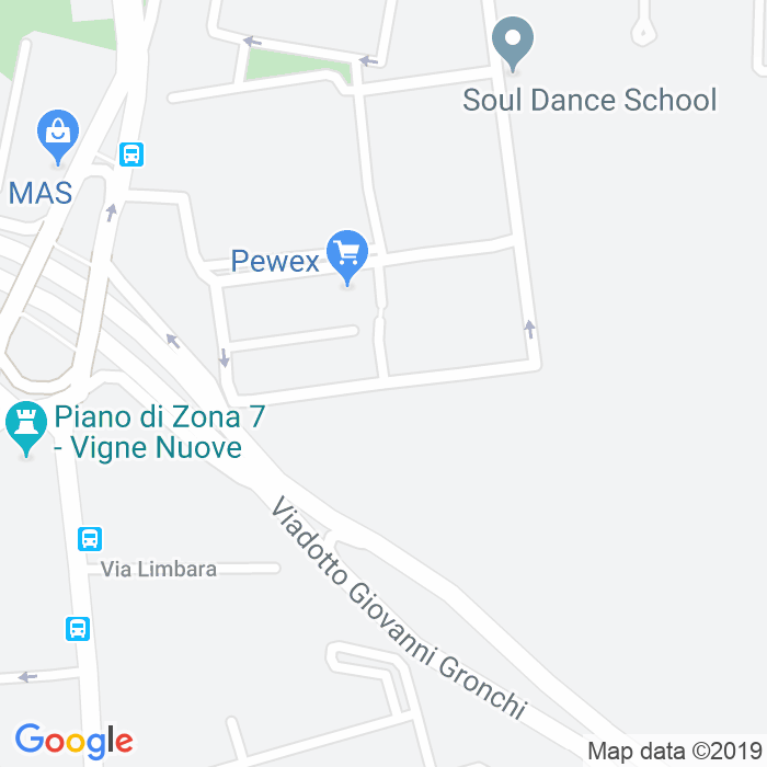 CAP di Via Ferdinando Maria Poggioli a Roma