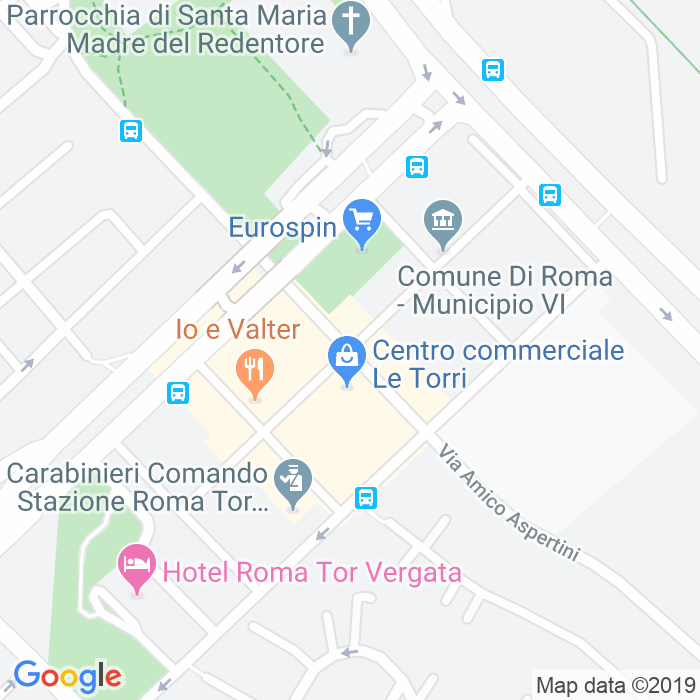 CAP di Via Fernando Conti a Roma