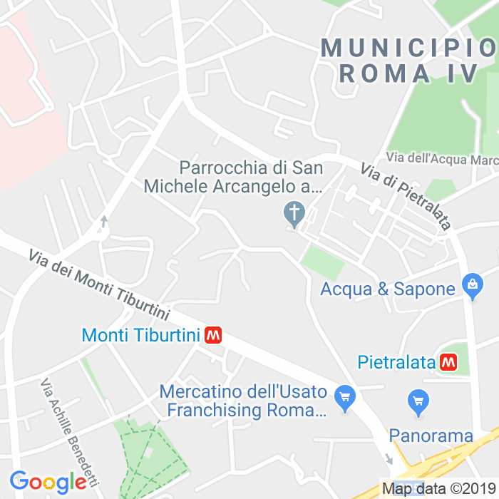 CAP di Via Feronia a Roma