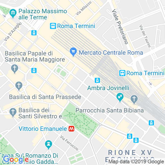CAP di Via Filippo Bonavitacola a Roma