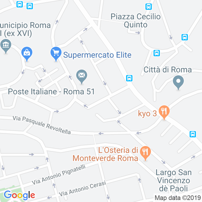 CAP di Via Fiorini Fiorino a Roma