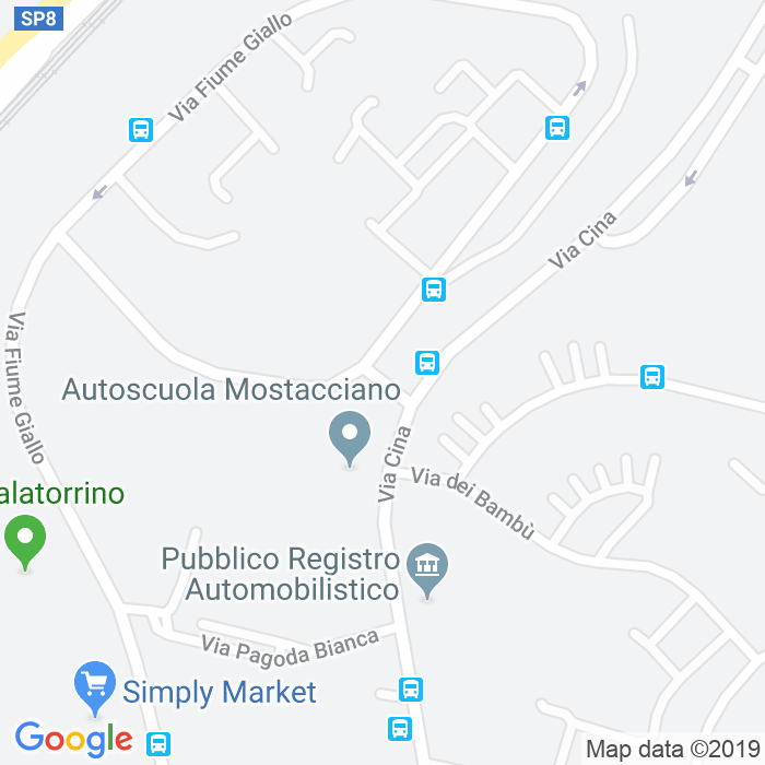 CAP di Via Fiume Azzurro a Roma