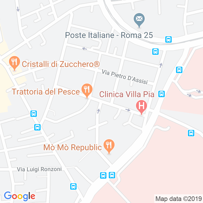 CAP di Via Folco Portinari a Roma