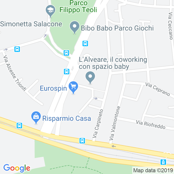 CAP di Via Fontechiari a Roma