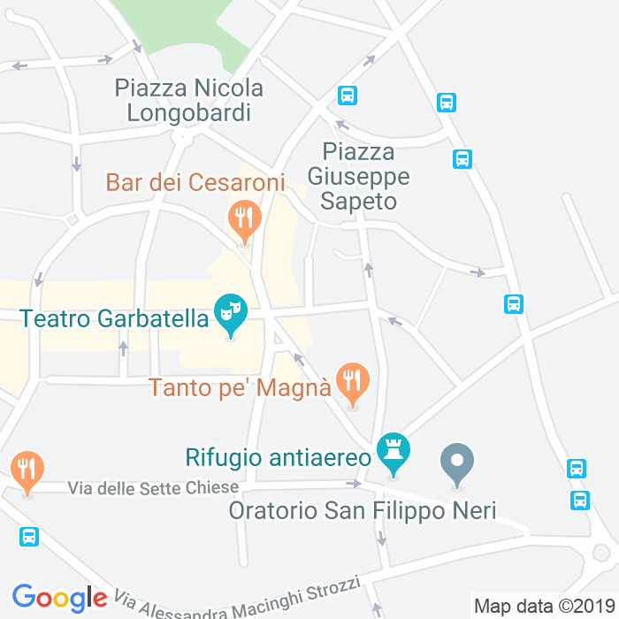 CAP di Via Francesca Saveria Cabrini a Roma