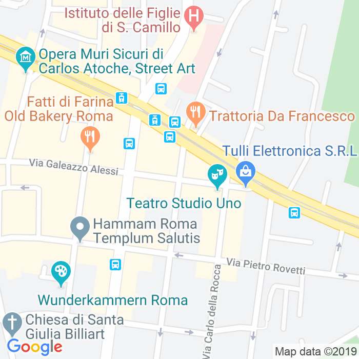 CAP di Via Francesco Baracca a Roma