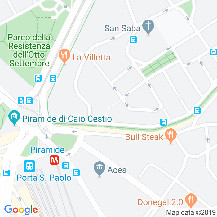 CAP di Via Francesco Borromini a Roma
