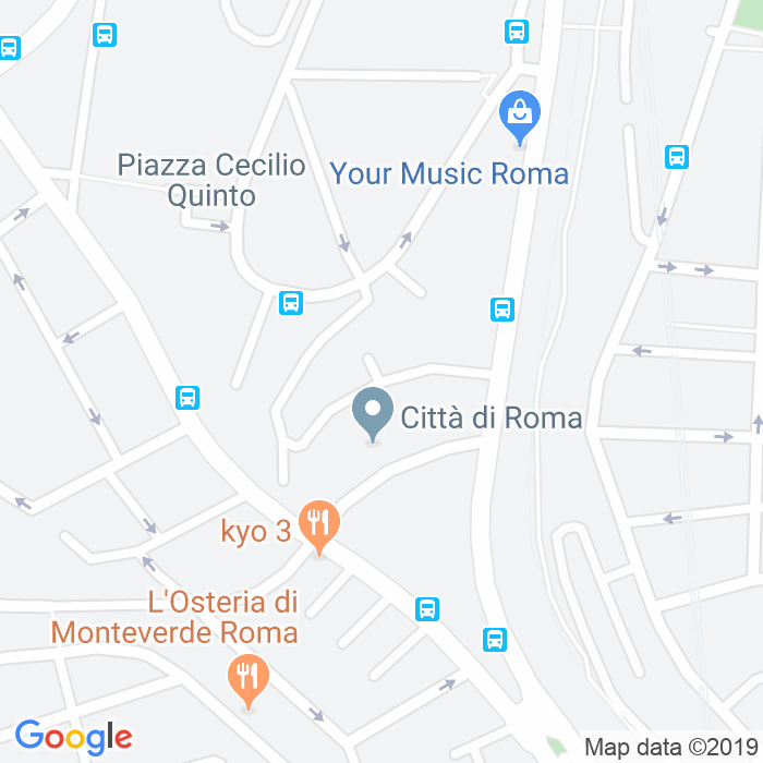 CAP di Via Francesco Cornaro a Roma