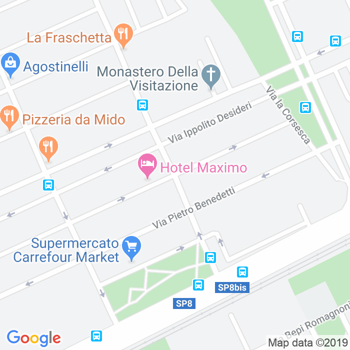 CAP di Via Francesco Donati a Roma