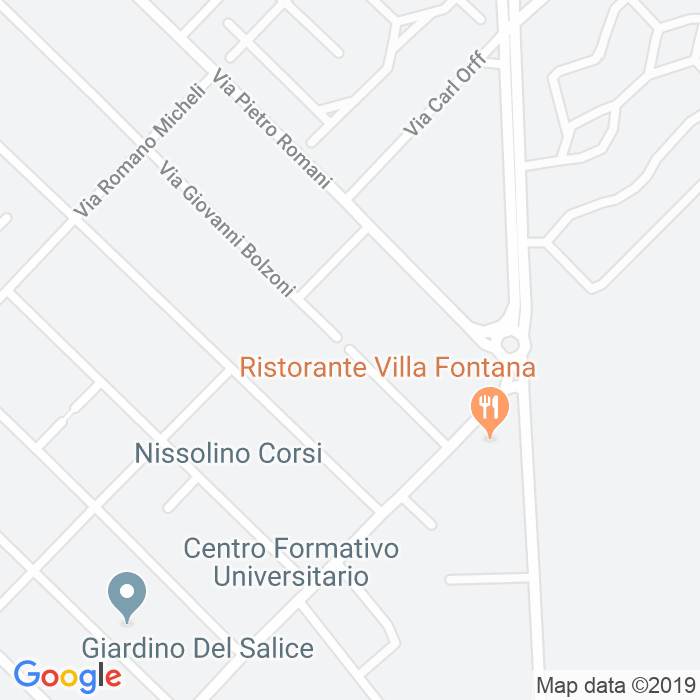CAP di Via Francesco Landino a Roma