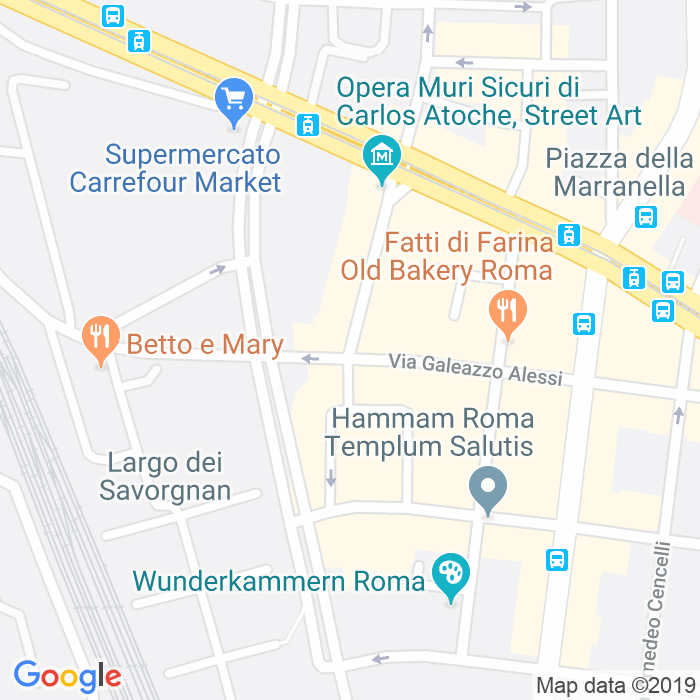 CAP di Via Francesco Laparelli a Roma