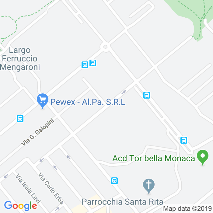 CAP di Via Francesco Merlini a Roma