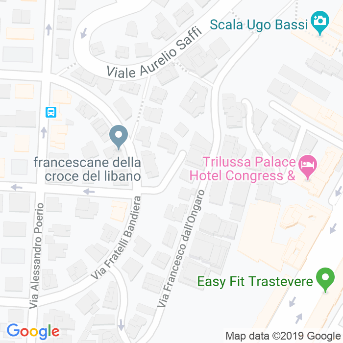 CAP di Via Francesco Nullo a Roma
