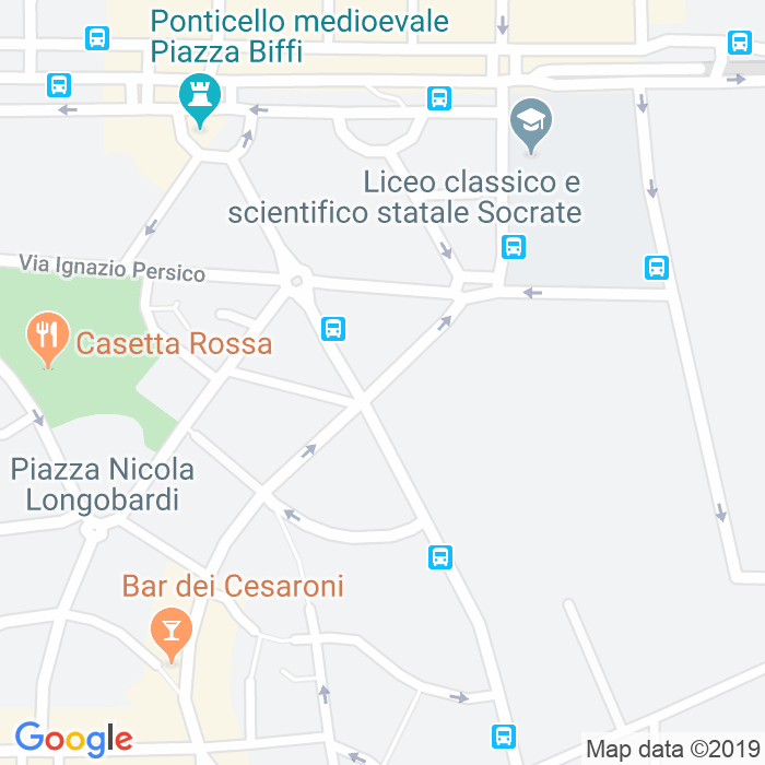 CAP di Via Francesco Orazio Da Pennabilli a Roma