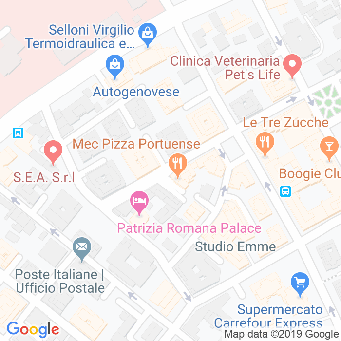 CAP di Via Francesco Saverio Solari a Roma