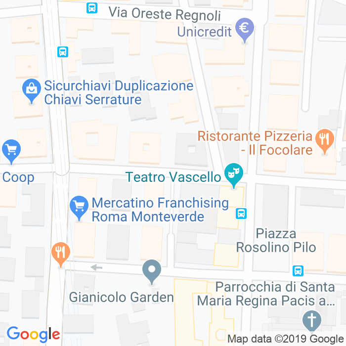 CAP di Via Francesco Saverio Sprovieri a Roma