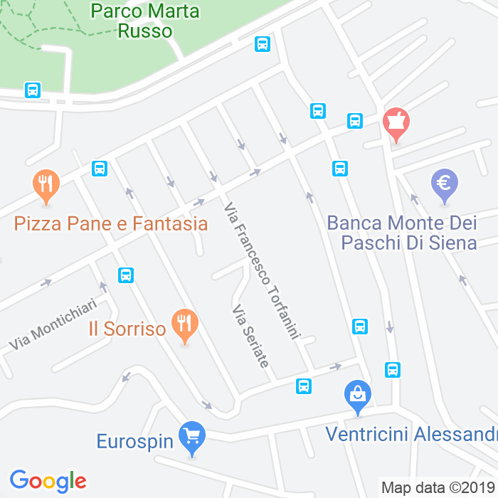 CAP di Via Francesco Torfanini a Roma
