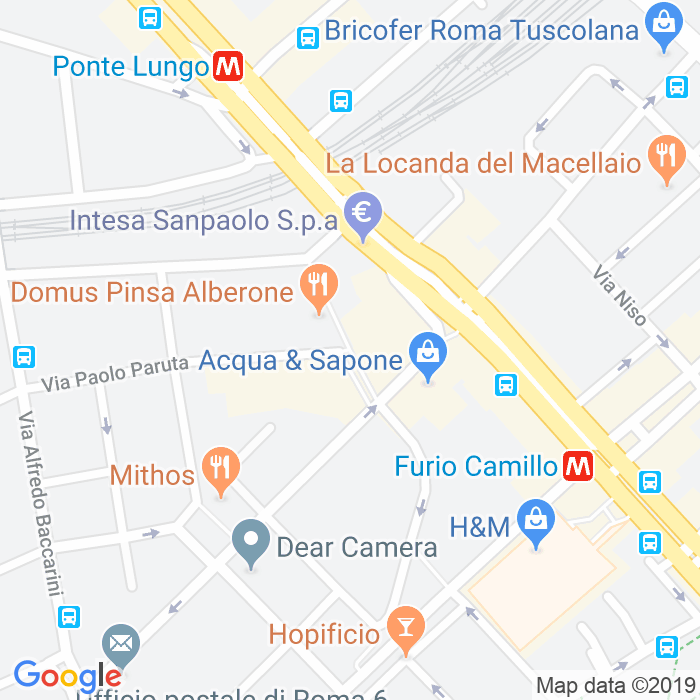 CAP di Via Francesco Valesio a Roma