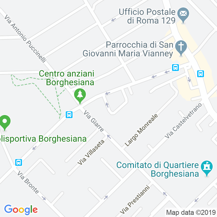 CAP di Via Francofonte a Roma