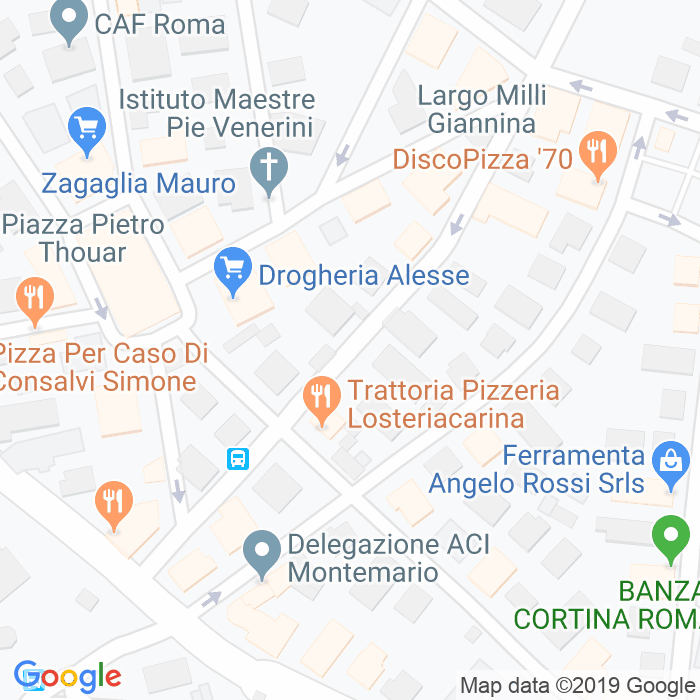 CAP di Via Fratelli Gualandi a Roma