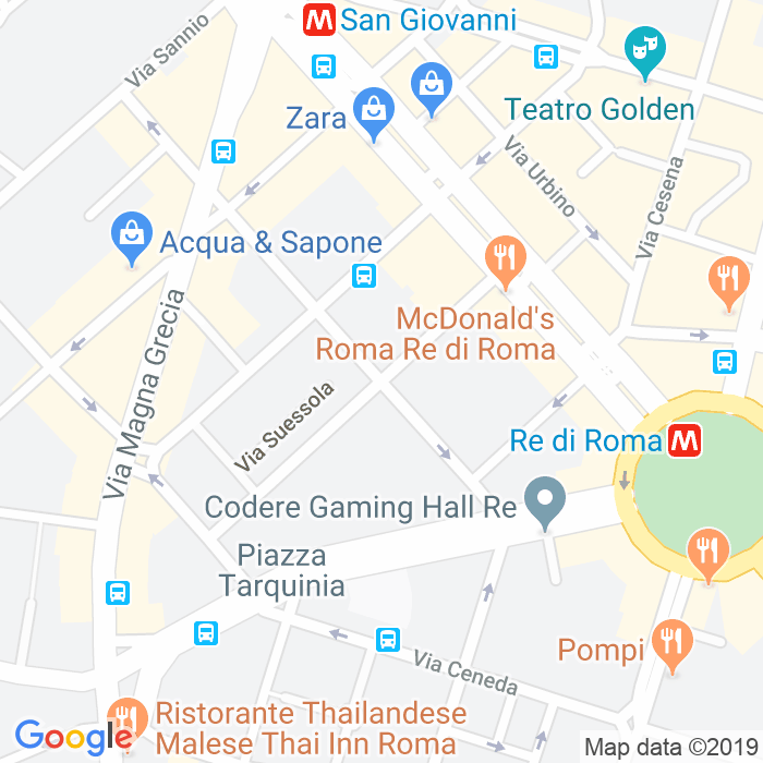 CAP di Via Fregene a Roma
