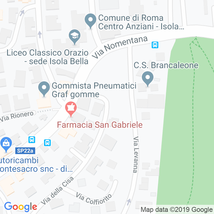 CAP di Via Fumone a Roma